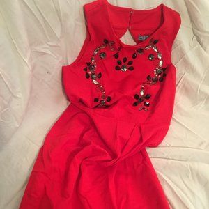 Cynthia by Cynthia Rowley red dress